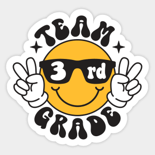 Team 3rd grade, third grade Sticker